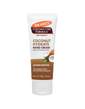 Benefits:

Hydrates & Replenishes skin with natural Coconut Oil and Green Coffee for visibily healthy-looking, radiant skin
48 Hour Moisture
Vegan Friendly- no animal ingredients or testing
Free of parabens, phthalates, dyes
Ethically & sustainably sourced ingredients
America's #1 Coconut Oil Body Care Brand
Fair Trade Certified Organic Extra Virgin Coconut Oil
Perfect for use after sanitizing to keep hands from drying out or cracking
TSA compliant size for hydration-on-the-go
Dermatologist Approved

 
Hydrate and Replenish hands with Palmer's Coconut Oil Formula Hand Cream, crafted with antioxidant-rich Extra Virgin Coconut Oil and Green Coffee Extract to keep hands soft and youthful-looking.
Proudly made in U.S.A., Palmer's® has been a trusted brand for over 180 years, providing high-quality natural products that are passed down from generation to generation.  America's #1 Coconut Oil Skin Care brand Palmer's Coconut Oil Formula uses the highest quality natural ingredients for superior moisturization head-to-toe.