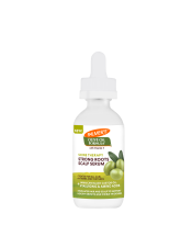 Benefits:

Strengthens & protects
Relieves scalp itch
Perfect for dry, itchy scalp and protective style maintenance
Balances pH of scalp to invigorate hair growth and boost circulation to keep hair follicle moisturized and healthy
Delivers essential ingredients to support healthy hair growth and visibly thicker.fuller hair

 
Palmer's Olive Oil Formula Shine Therapy Strong Roots Scalp Serum is a lightweight jelly-serum stimulator that strengthens, protects, nourishes and soothes scalp.