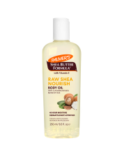 Benefits:

Soothes & Nourishes dry, sensitive skin with raw natural Shea Butter and Vitamin E for healthier-looking skin
48 Hour Moisture
Vegan Friendly - No animal ingredients or testing
Free of Mineral Oil, Parabens, Phthalates, Dyes
Formulated with Shea Butter ethically and sustainably sourced in West Africa
Dermatologist Approved
Clinically tested as Suitable for Sensitive & Eczema-Prone Skin
Can be used on damp, dry or wet skin, in-shower, as a massage oil or cocktailed with Body Lotion to visibly boost hydration

 
Soothe and Nourish skin with Palmer's Shea Butter Formula Body Oil, crafted with vitamin-enriched Shea to richly replenish dry, sensitive skin.
Palmer's® has been a trusted brand for over 180 years, providing high-quality natural products that are passed down from generation to generation.