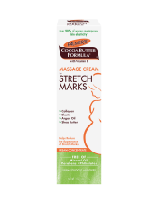 Benefits:

Rich cream concentrate for stretch mark prone areas such as tummy, hips, thighs and buttocks
Relieves dryness from stretching skin
Helps reduce appearance of stretch marks
Free of mineral oil, parabens, phthalates, fragrance allergens and dyes
Hypoallergenic, suitable for sensitive skin and dermatologist approved

 
Palmer's Cocoa Butter Formula Massage Cream helps visibly improve skin elasticity and reduce the appearance of stretch marks. Pure Cocoa Butter and Shea Butter, Natural Oils, Collagen, Elastin and Lutein keep skin moisturized and supple for 48 hours allowing skin to stretch more easily. Widely recommended for stretch marks during and after pregnancy or weight fluctuation. This cream concentrate formula is ideal for stretch mark prone areas such as tummy, hips, thighs and bust.
Over 98% of women saw improved skin elasticity, texture and tone.*
 
*Based on an 8 week in-home trial by 102 female panelists aged 18 to 49